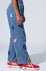COUNT IT UP! WIDE LEG JOGGER