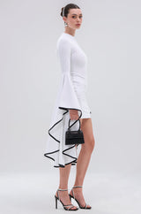 TRACY DRAMATIC SLEEVE MINI DRESS