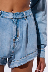 NO APOLOGIES DENIM SHORT