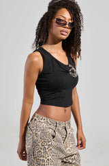 A OKAY TANK IN BLACK