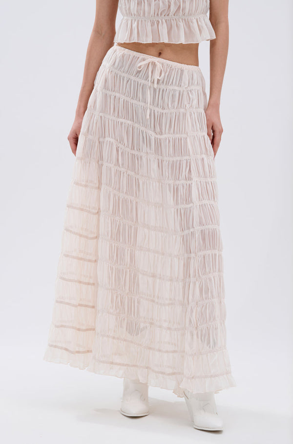 JUST KEEP GOIN MAXI SKIRT
