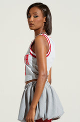 ROSTER GRAPHIC CROPPED TANK