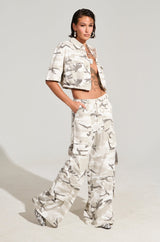 YOURE UP NEXT CAMO BUTTON DOWN TOP