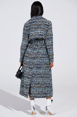 ALZURA TWEED TRENCH