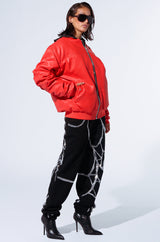 SPIDER SEQUIN DETAIL JOGGER