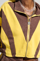 IN ANOTHER LIFE CROP SWEATSHIRT