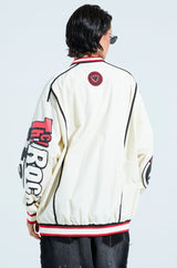 NO BIGGIE OVERSIZED NYLON SWEATSHIRT