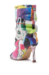 AZALEA WANG JONICE MULTI OPEN TOE BOOTIE
