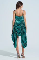 SMOOTH OPERATOR RUCHED MIDI DRESS