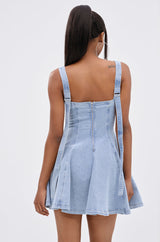 JOANNA DENIM MINI DRESS