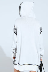 SKETCH IT KNIT SWEATSHIRT DRESS