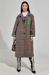 TAKE IT EASY RELAXED FIT TRENCH