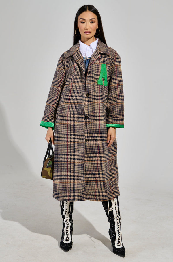 TAKE IT EASY RELAXED FIT TRENCH