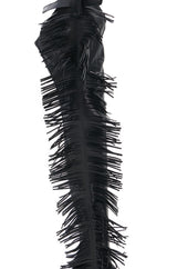 AZALEA WANG KARTICE BLACK STILETTO WESTERN CHAP BOOT