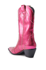 KITTY HOT PINK WESTERN BOOTIE