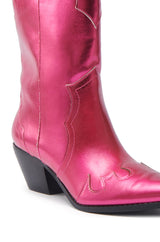 KITTY HOT PINK WESTERN BOOTIE