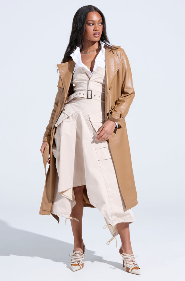 SOMETHING SWEET BUTTER LUXE TRENCH