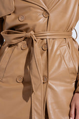 SOMETHING SWEET BUTTER LUXE TRENCH
