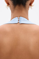 LAKIN HALTER MINI DRESS