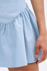 LAKIN HALTER MINI DRESS