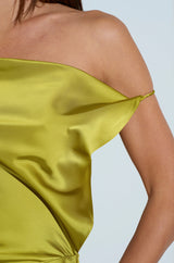 ISLA SATIN MAXI DRESS