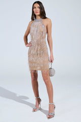 SHAKE IT OFF MINI DRESS