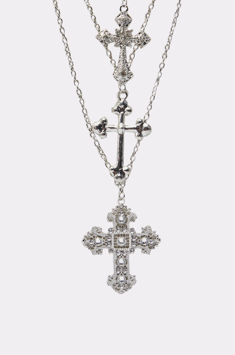 CROSS MY HEART NECKLACE