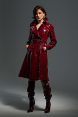 MITICA PATENT TRENCH COAT