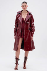 MITICA PATENT TRENCH COAT