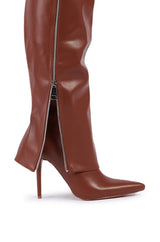 AZALEA WANG MOSSY TAN BOOT