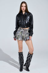 PORTLAND CROPPED MOTO