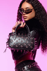 SPIKED OUT EMBELLISHED PURSE