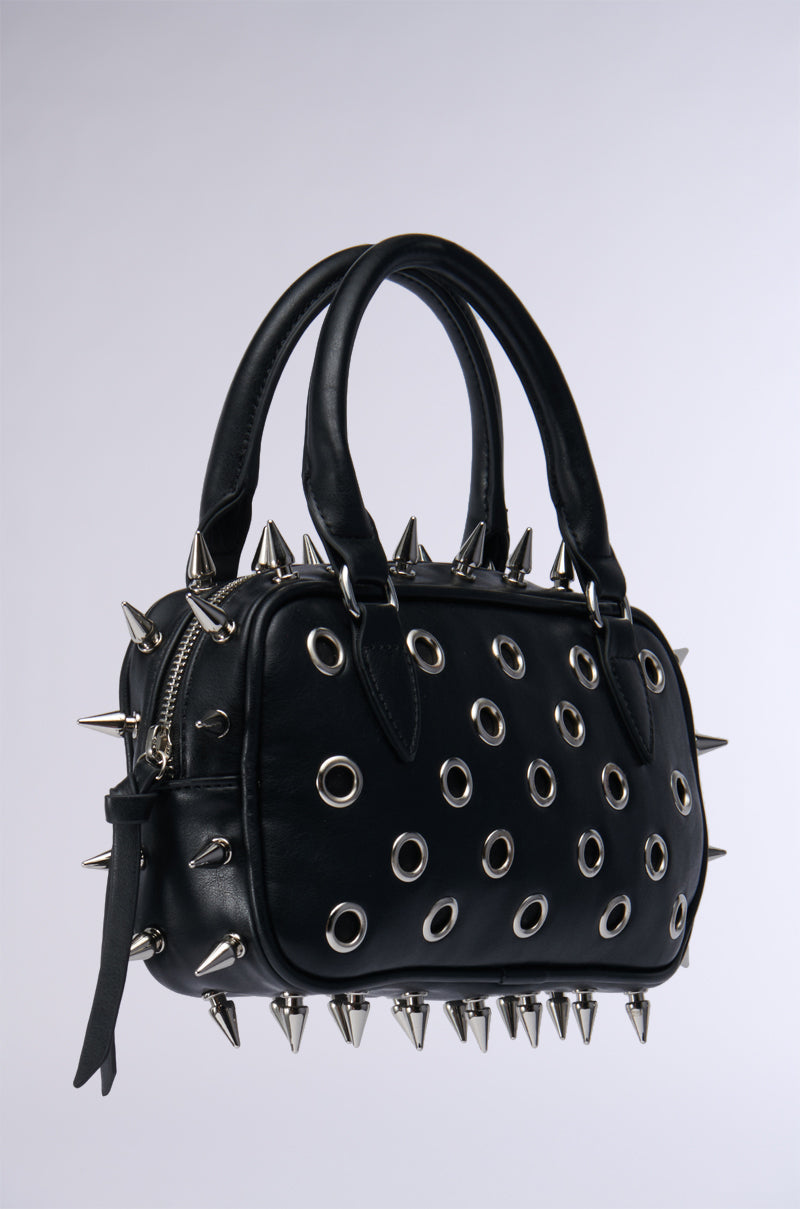 SPIKED OUT EMBELLISHED PURSE