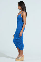 FEEL THE VIBES KNIT MIDI DRESS