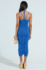 FEEL THE VIBES KNIT MIDI DRESS