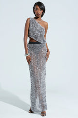 DONT MIND ME SEQUIN MAXI SKIRT