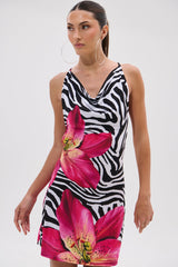 WILD THANG PRINTED MINI DRESS