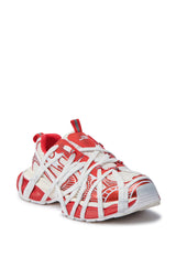 AZALEA WANG SELIE RED FLAT SNEAKER
