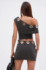 ONE OF A KIND CUTOUT MINI DRESS