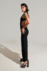 LET LOOSE MESH MAXI DRESS