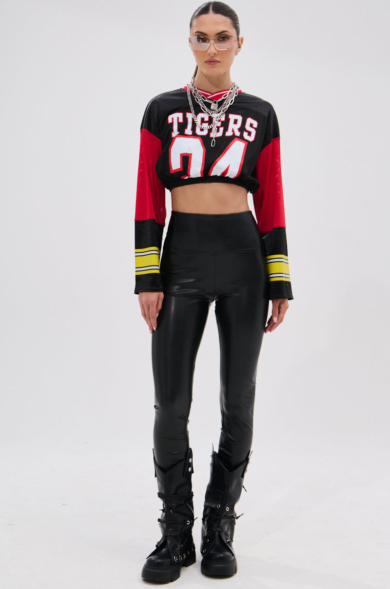 SLIM THICC 4 WAY STRETCH LEGGING IN BLACK