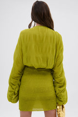 NIGHTS LIKE THIS CHIFFON MINI DRESS