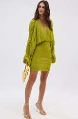 NIGHTS LIKE THIS CHIFFON MINI DRESS