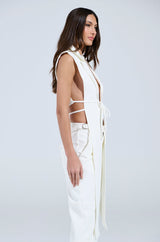HONEY HONEY TIE VEST