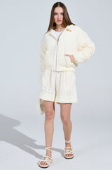 BROOKLYN CROCHET BOMBER