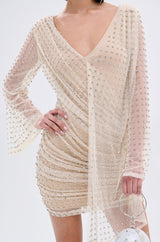 ALYSSA RHINESTONE MINI DRESS