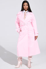 PRETTY IN PINK TRENCH