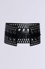 LOVER GROMMET PU BELT