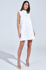 HILLARY FLORAL MINI DRESS