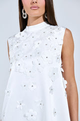 HILLARY FLORAL MINI DRESS